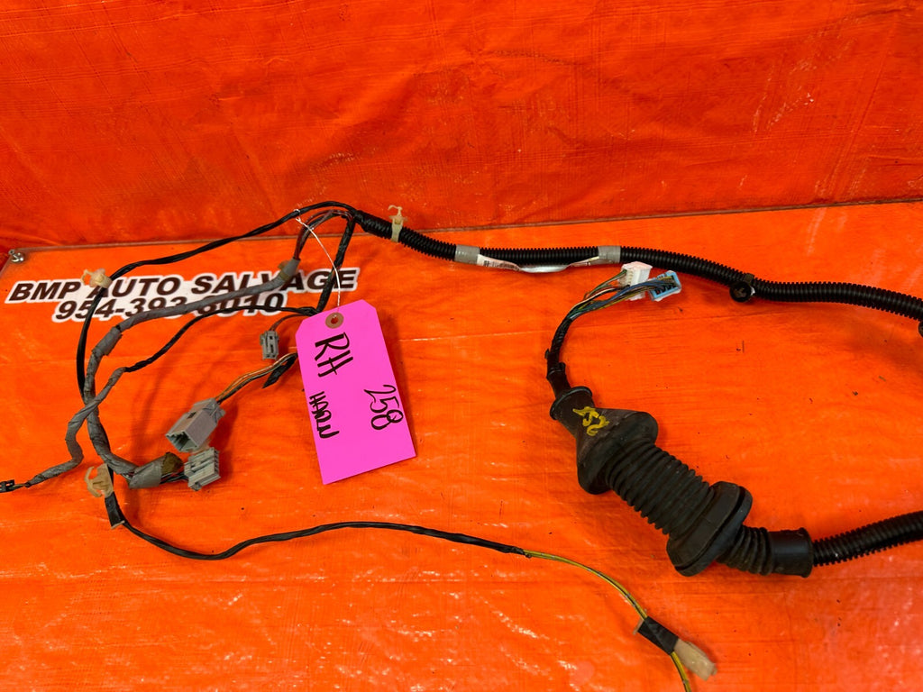 02 05 HONDA CIVIC SI EP3 HATCH PASSENGER RIGHT DOOR WIRING HARNESS WIRE LOOM 2584