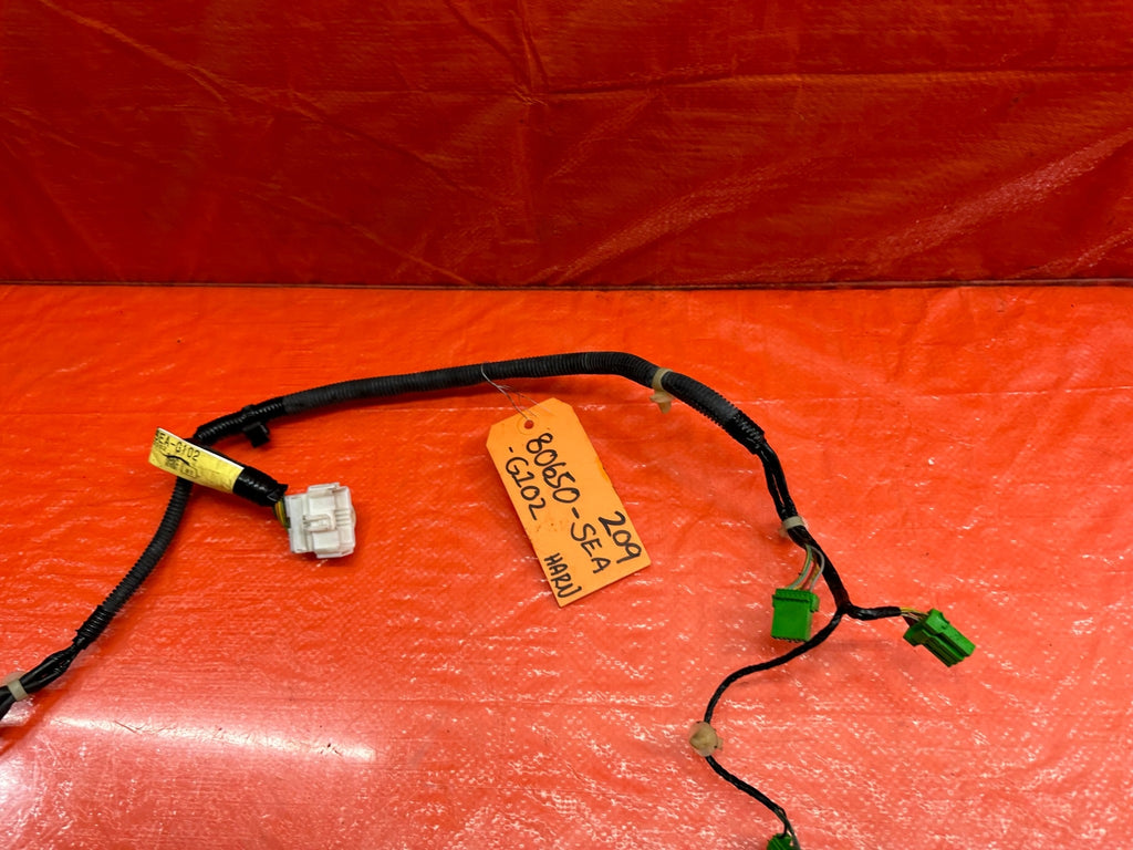04 08 ACURA TSX   HVAC AIR CONDITIONING BLOWER SUB WIRE HARNESS   OEM #2095