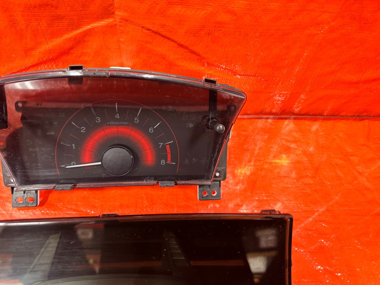 2013 13 HONDA CIVIC SI 2D COUPE   RED FACE   INSRTUMENT CLUSTER SPEEDOMETER OEM9