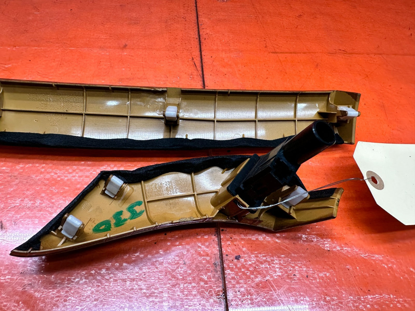 04 08 ACURA TSX 2.4L INTERIOR WOOD GRAIN DASH DOOR TRIM SET OEM #33010