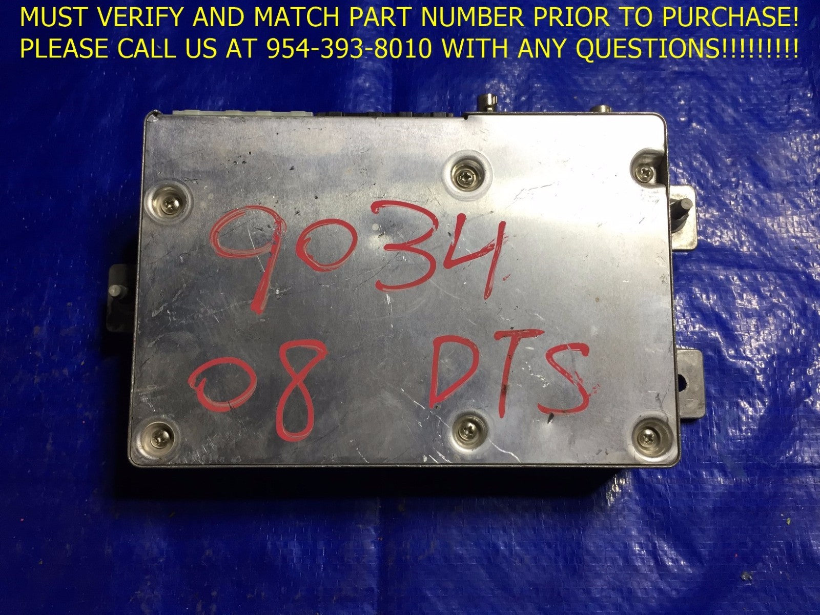 IMPALA SRX CTS DTS LUCERNE ONSTAR COMMUNICATIONS MODULE PART # 258571730