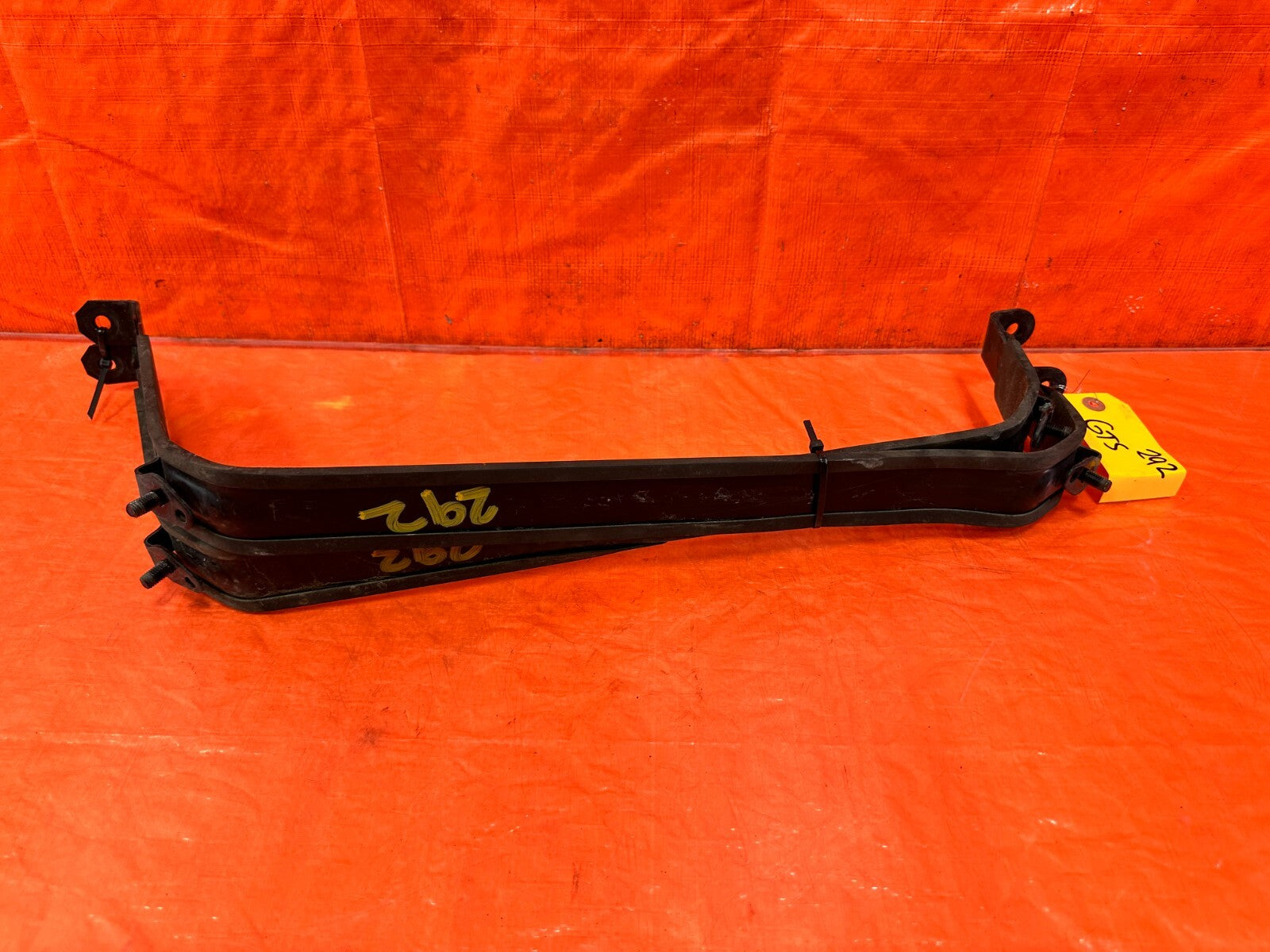 13 20 SUBARU BRZ   GASOLINE GAS FUEL TANK STRAP SET STRAPS SUPPORTS OEM #2921