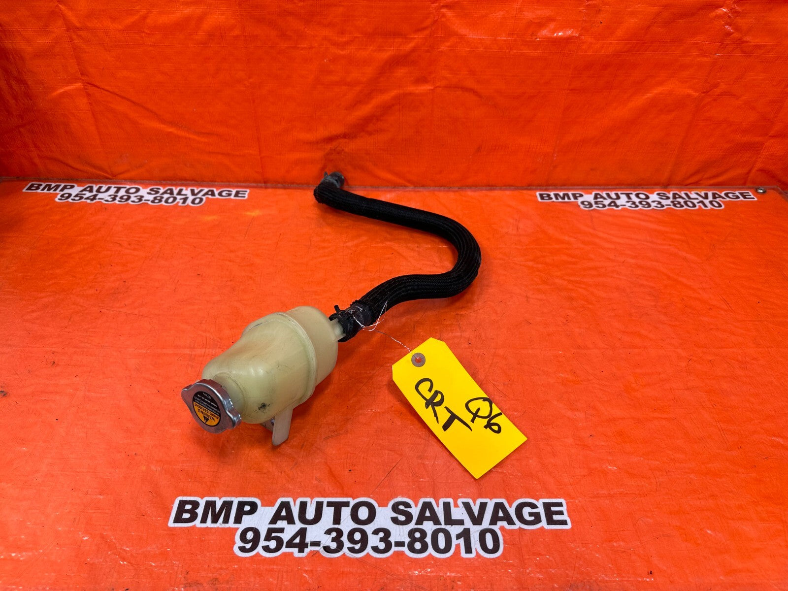 16 20 INFINITI Q50 & Q60   3.0L   COOLANT TANK LEFT RESERVOIR TANK BOTTLE   OEM0