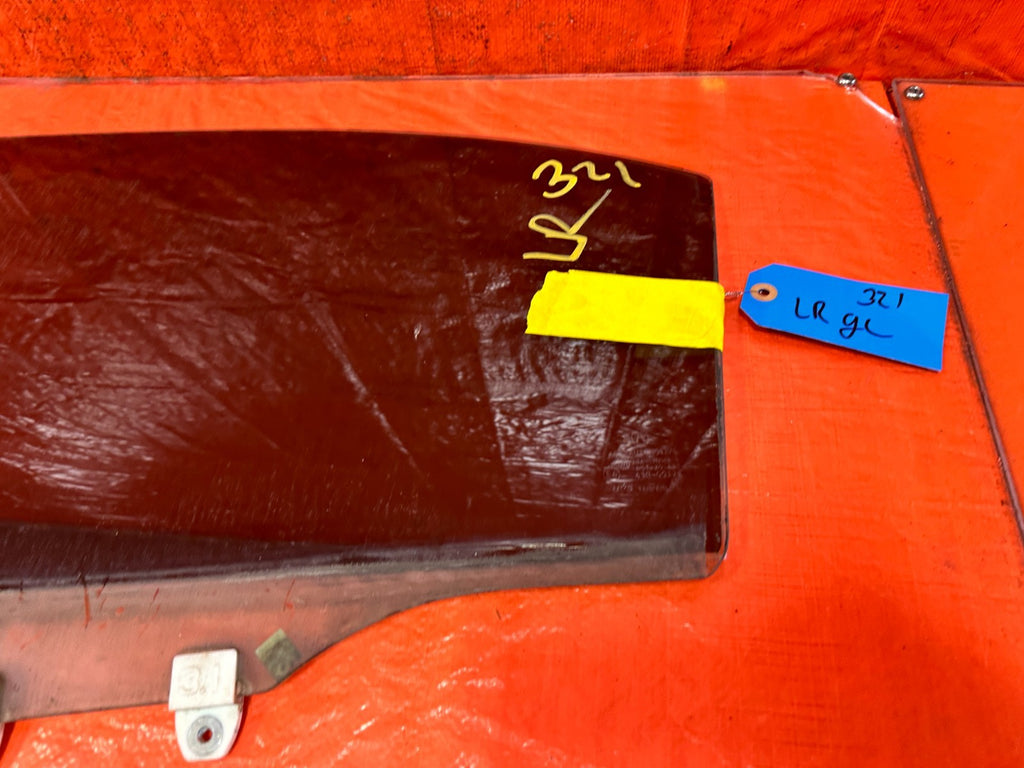 09 14 ACURA TSX   DOOR GLASS WINDOW   DRIVER LEFT REAR SIDE   OEM FACTORY #3212