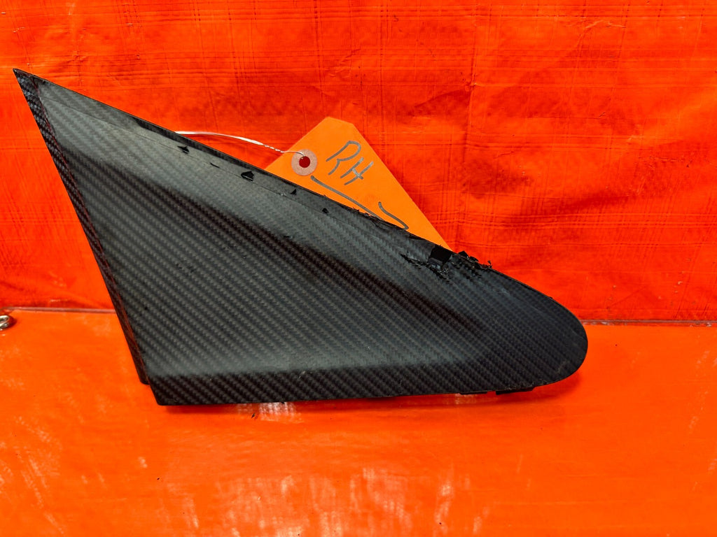 12 13 HONDA CIVIC 2D COUPE RIGHT EXTERIOR MIRROR TRIM COVER PLASTICS GARNISH 2655
