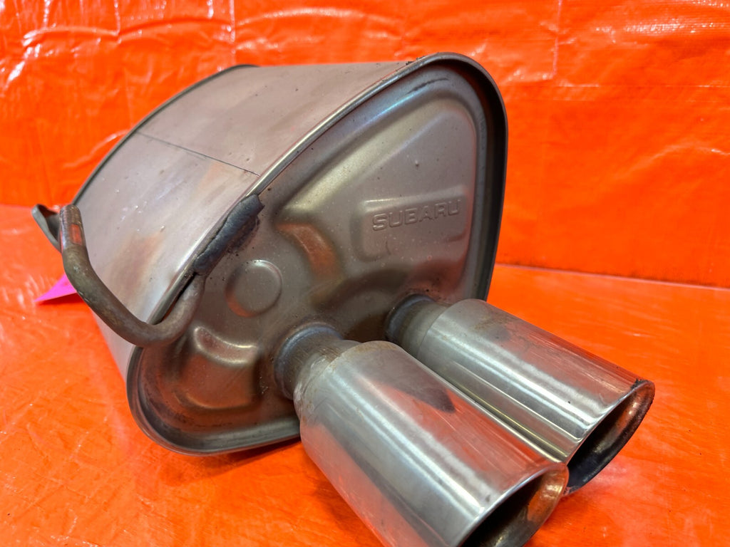 15 20 SUBARU WRX STI FACTORY EXHAUST MUFFLER TAIL PIPE PAN   RIGHT SIDE OEM #2665