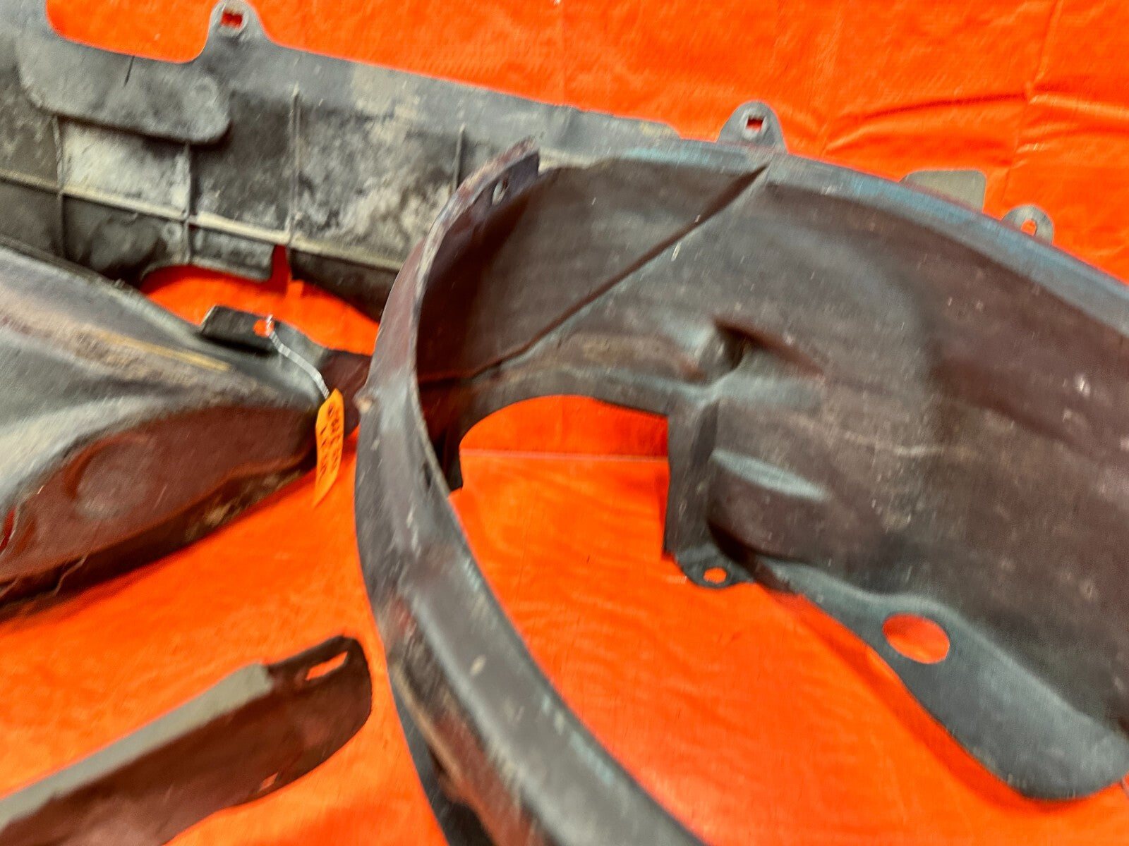 93 97 HONDA DEL SOL   FRONT LEFT RIGHT CENTER   FENDER LINER SPLASH SHIELD OEM6
