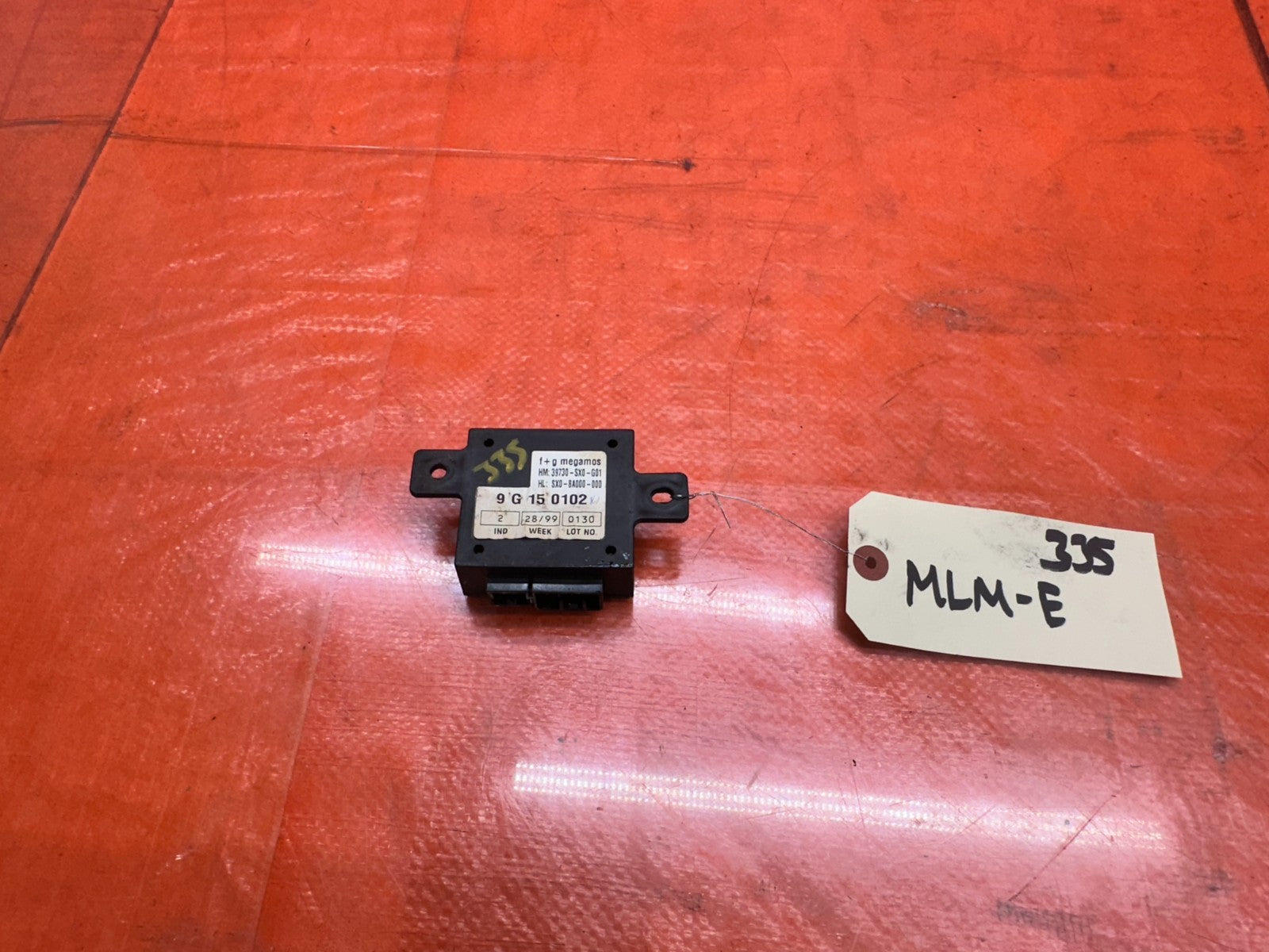 97 01 HONDA PRELUDE 2.2L IMMOBILIZER RECEIVER CONTROL UNIT MODULE OEM #3350