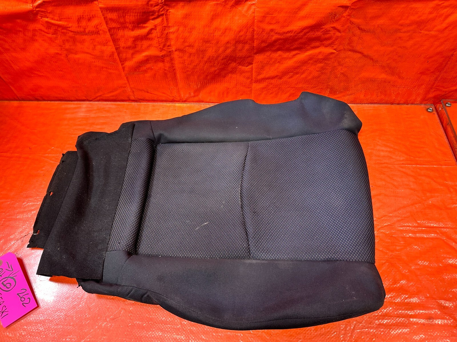 2004 NISSAN 350Z CLOTH PASSENGER RIGHT FRONT LOWER SEAT SKIN WRAP COVER OEM 2624
