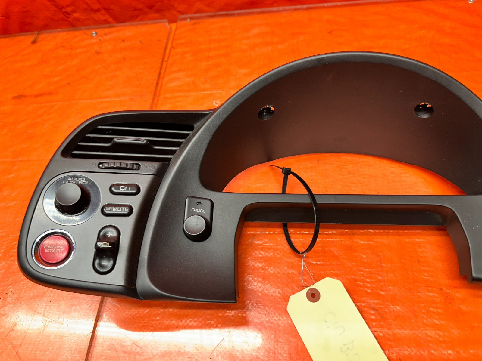 00-03 HONDA S2000 AP1 2.0L INSTRUMENT GAUGE CLUSTER DASH TRIM SURROUND BEZEL #3311