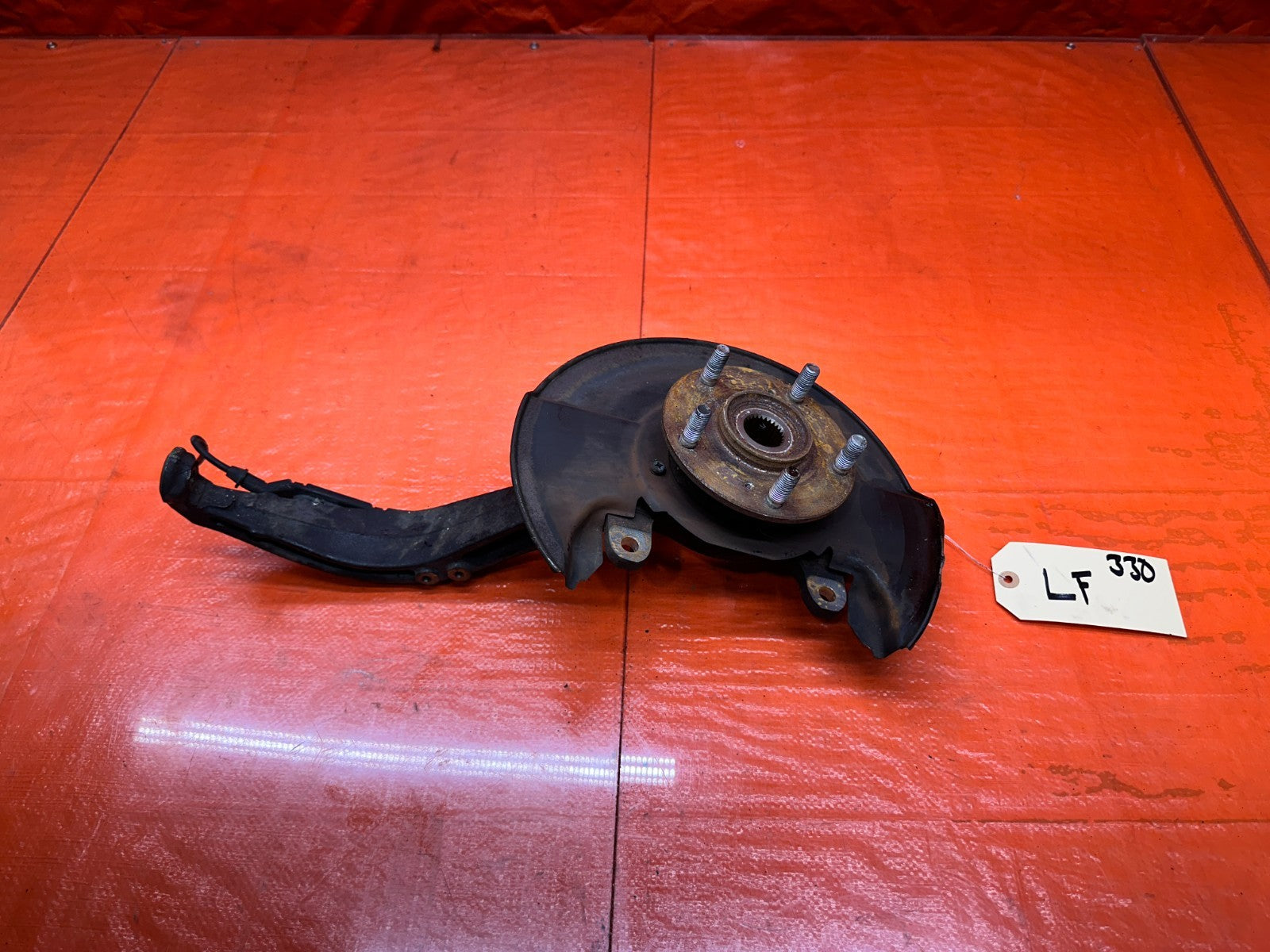 04 08 ACURA TSX 2.4L LEFT DRIVER FRONT KNUCKLE SPINDLE OEM #3300