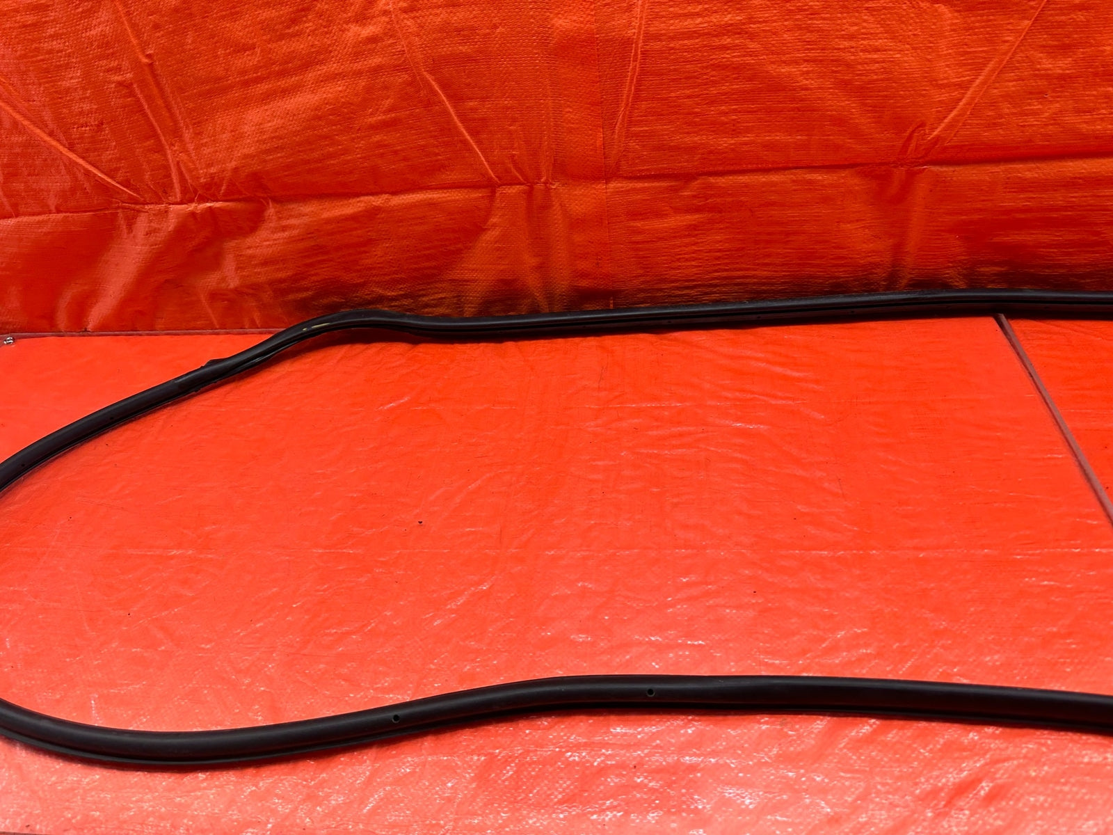 08 15 LANCER EVOLUTION X EVO 10 PASSENGER RIGHT REAR DOOR WEATHER STRIP OEM 2177