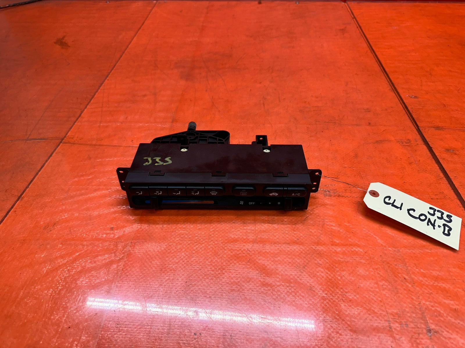 97 01 HONDA PRELUDE 2.2L AC A/C HEATER CLIMATE CONTROL SWITCH PANEL OEM #3354