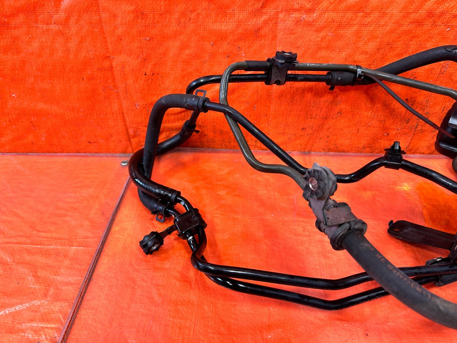 12 14 HYUNDAI GENESIS COUPE BK2 2.0L POWER STEERING LINES W/ RESERVOIR TANK  32512