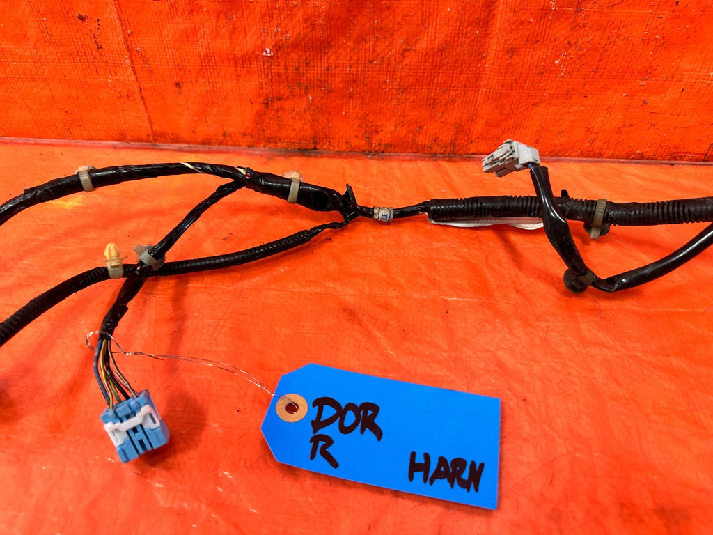 04 08 ACURA TSX   PASSENGER RIGHT REAR DOOR WIRING HARNESS WIRE LOOM OEM #3043