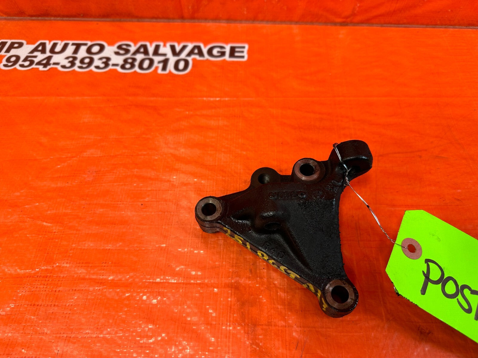08 12 HONDA ACCORD 2.4L   ENGINE MOTOR POST MOUNT MOUNTING BRACKET   OEM #2511