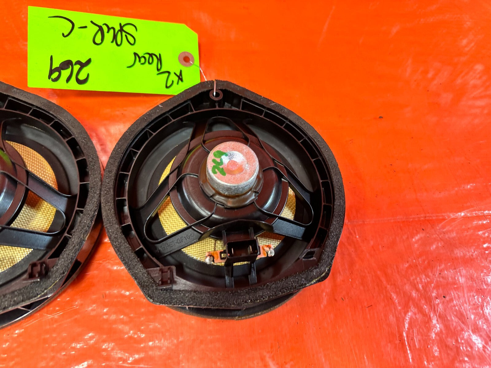 13 15 HONDA CIVIC SI   REAR SPEAKER SET LEFT & RIGHT SPEAKERS   OEM #2699