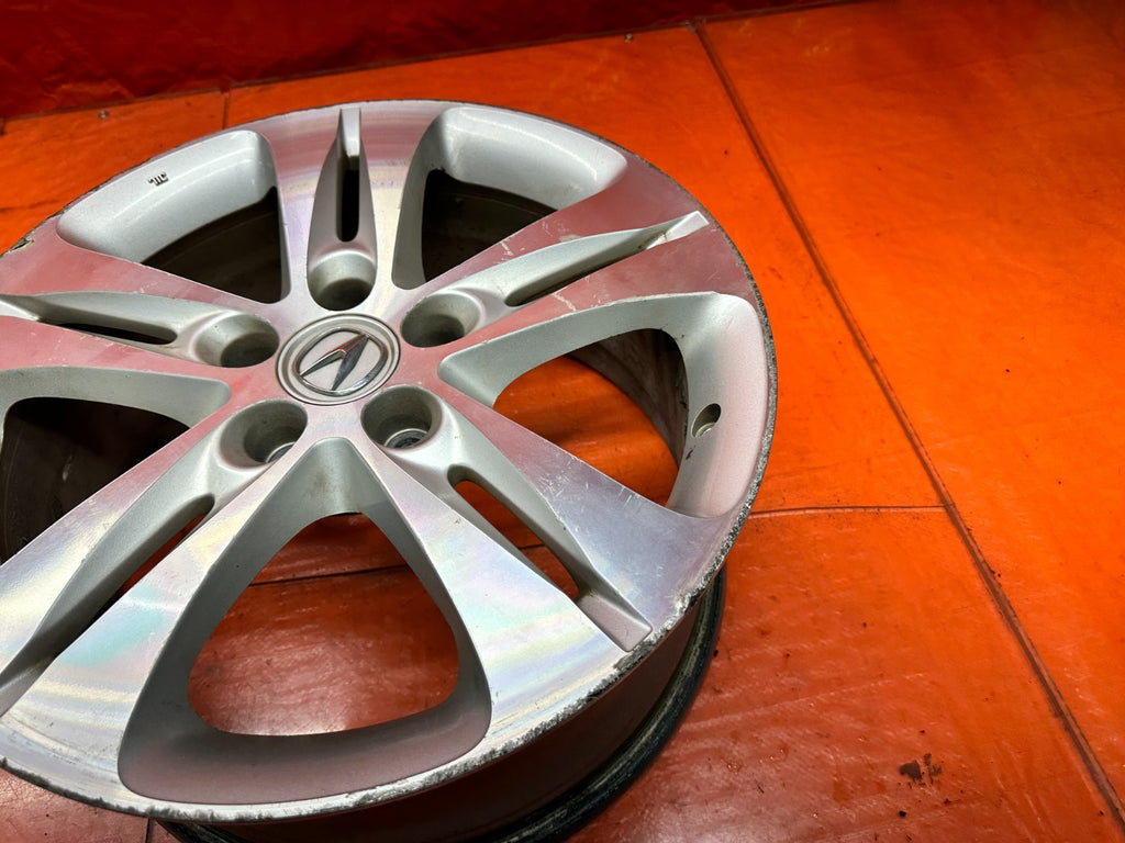 09 14 ACURA TSX V6 18 INCH 5 SPOKE ALLOY WHEEL RIM 18x8 5x114.3 OEM FACTORY  14