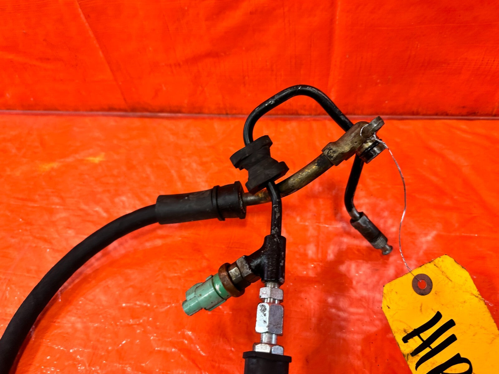 97 01 HONDA PRELUDE BASE   HIGH PRESSURE POWER STEERING HOSE LINE PIPE OEM #2636