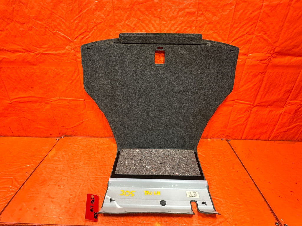 09 14 ACURA TSX   REAR TRUNK CARDBOARD INSERT SPARE COVER BOARD   OEM #3052