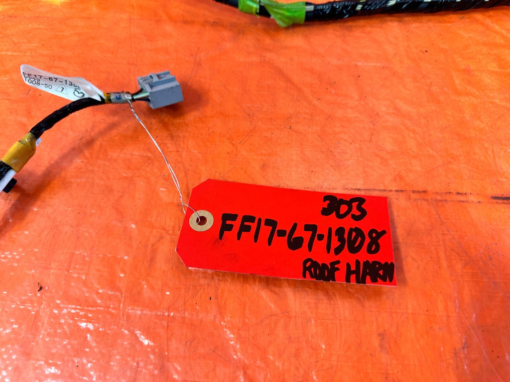 09 11 MAZDA RX8 RX 8   HARNESS   PART # FF17 67 1308   OEM FACTORY #3031