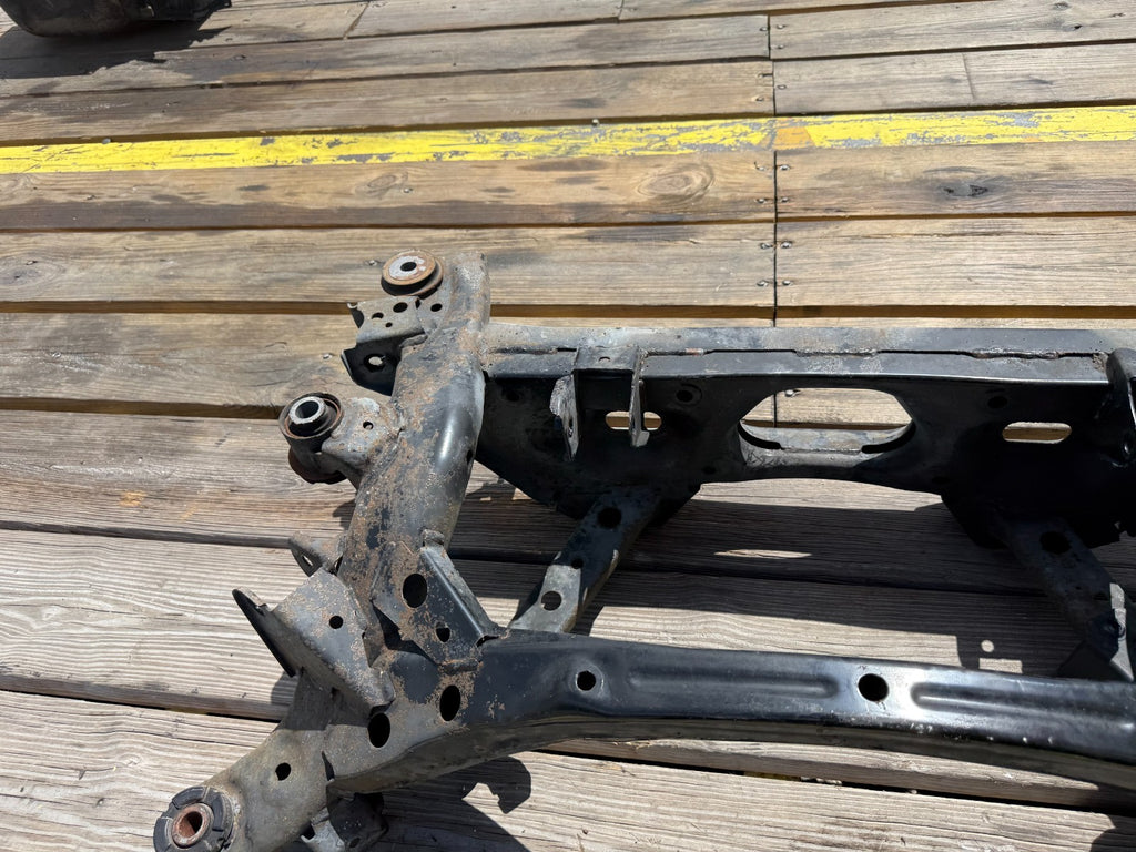 04 11 MAZDA RX8 RX 8   REAR SUB FRAME CROSSMEMBER MOUNTING BRACKETS   OEM 30312