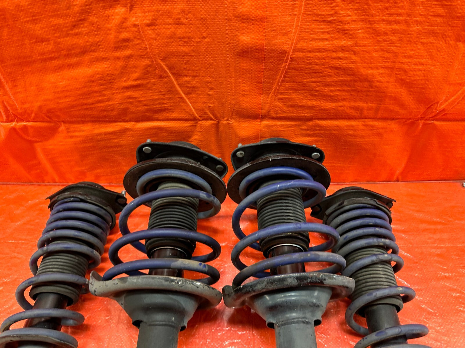15 17 SUBARU WRX STI   FACTORY SHOCKS W/ H&R LOWERING SPRINGS   OEM H & R HR #1810