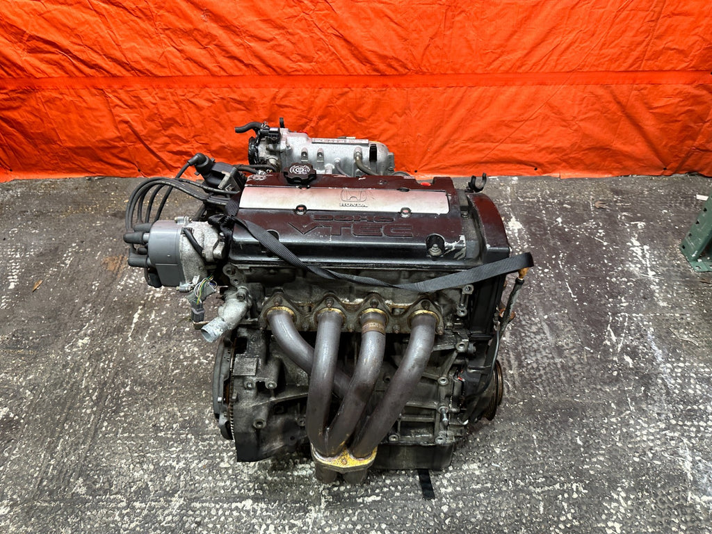 97 01 HONDA PRELUDE 2.2L H22A4 NON SH ENGINE MOTOR LONG BLOCK ASSEMBLY OEM #DNP28