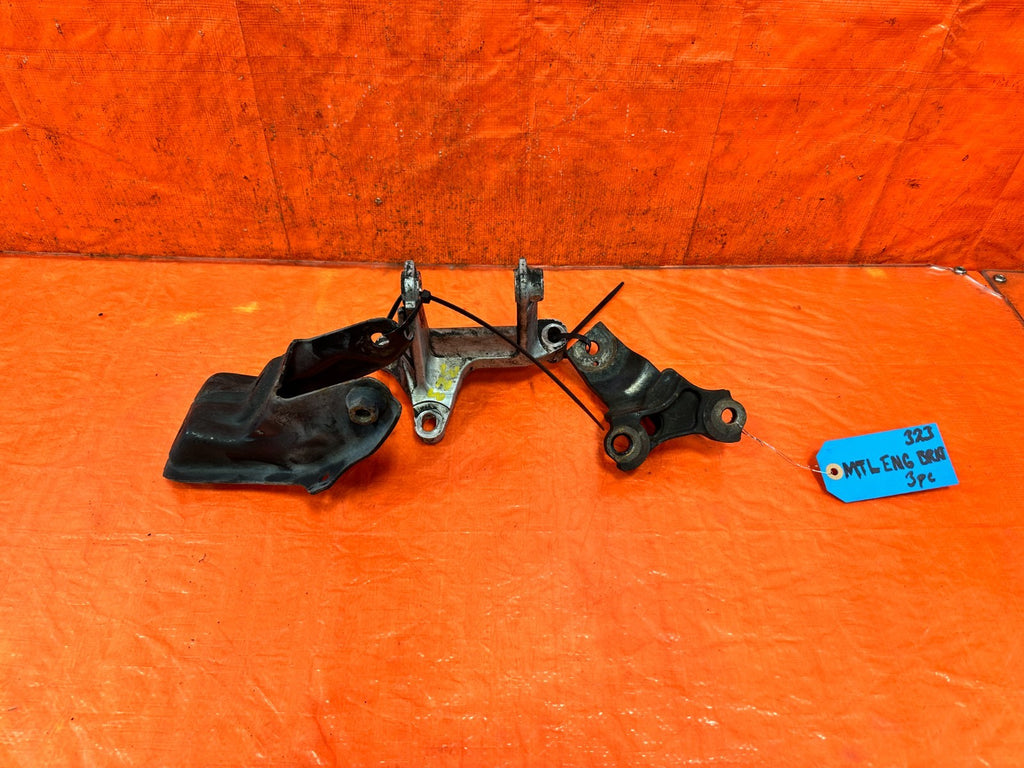 97 01 HONDA PRELUDE  H22 5 SPEED MANUAL STICK SHIFT ENGINE BRACKETS OEM #3230