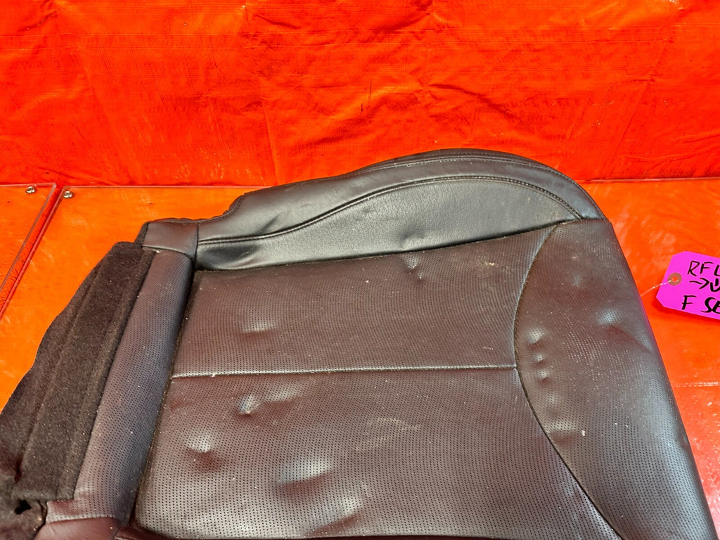 11 15 INFINITI G37 CONVERTIBLE   PASSENGER RIGHT FRONT LOWER SEAT COVER SKIN OEM5