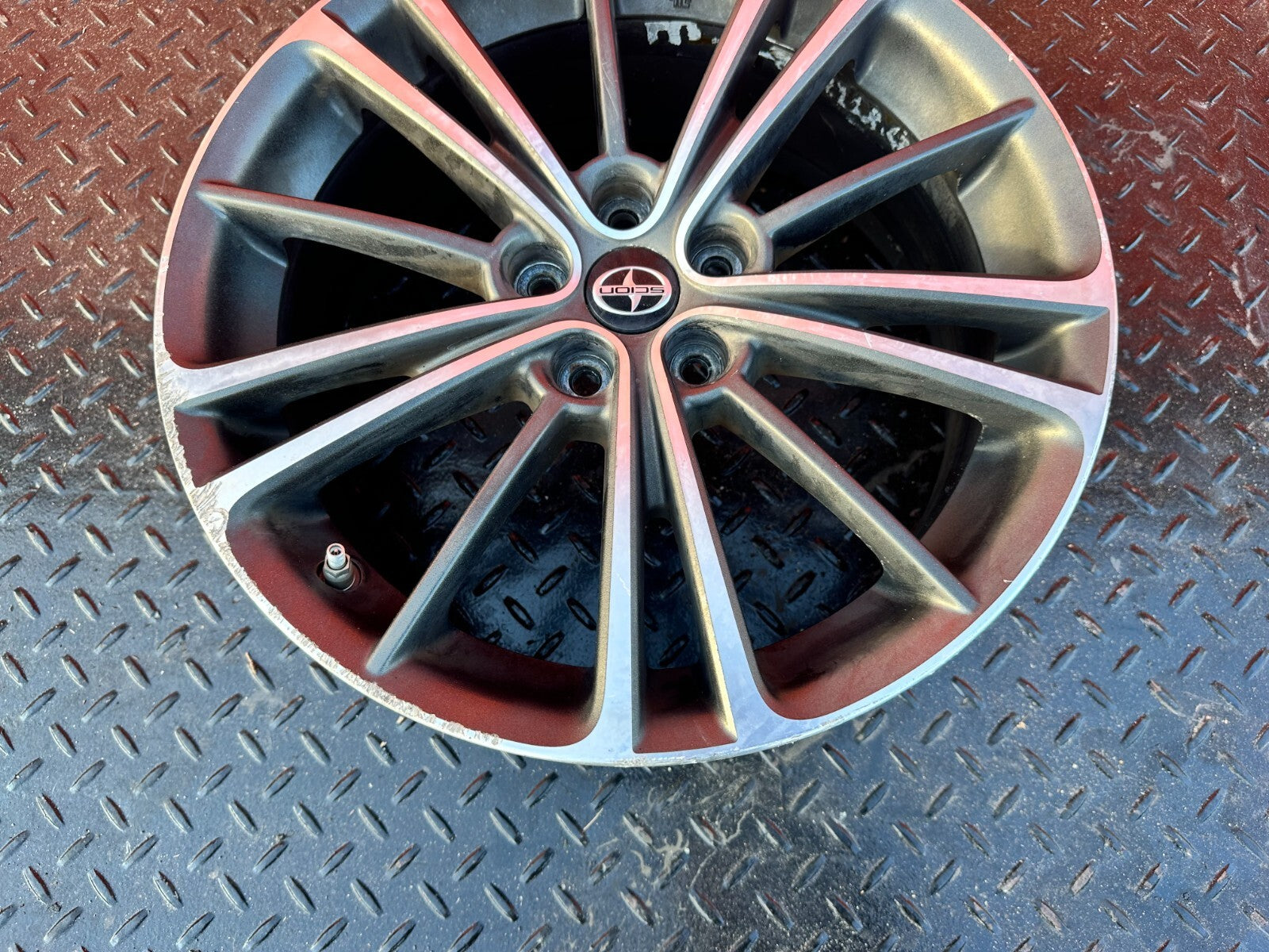 13 16 SCION FRS   15 SPOKE WHEEL RIM 17x7 5x100 +48   OEM FACTORY #2931