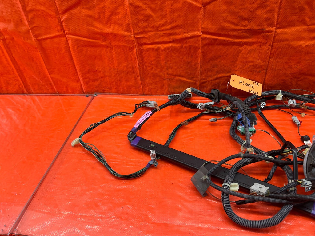 98 01 ACURA INTEGRA   2D ONLY   REAR INTERIOR FLOOR WIRING WIRE HARNESS OEM #1787