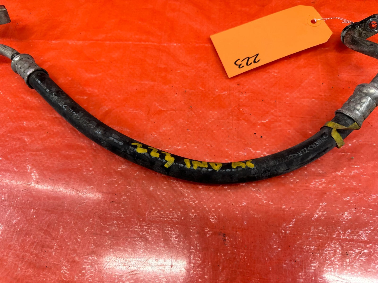06 11 HONDA CIVIC SI   AC LINE PIPE DISCHARGE HOSE   K20Z3   OEM FACTORY #2233