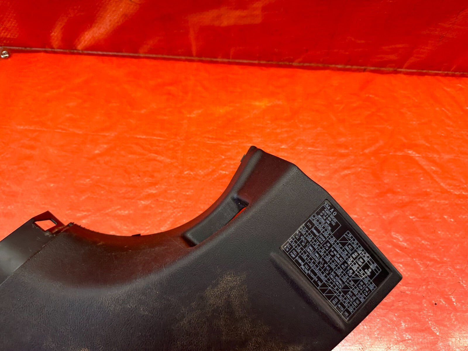 06 11 HONDA CIVIC SI 2.0L   KICK PANEL   DRIVER LEFT SIDE   BLACK   OEM #2202