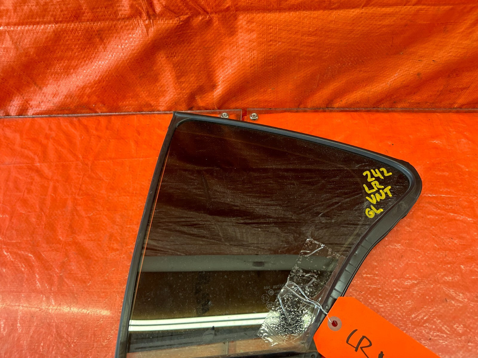 14 17 INFINITI Q50   QUARTER DOOR GLASS WINDOW   DRIVER LEFT REAR   OEM #2423
