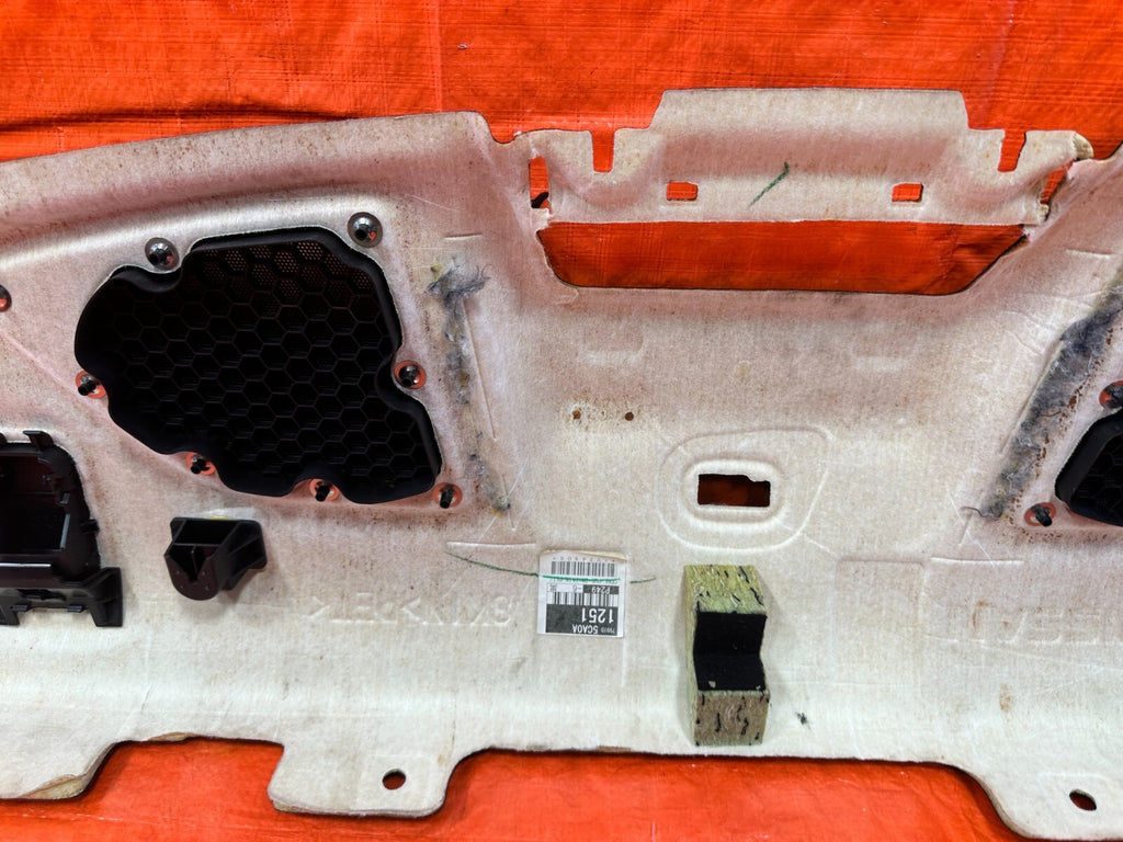 17 20 INFINITI Q60   SPEAKER TRAY PACKAGE TRAY TRIM   OEM FACTORY #28912