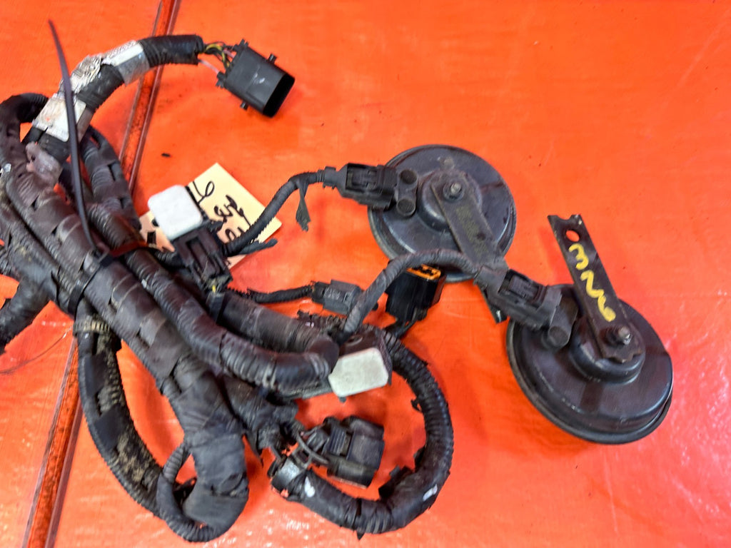2016 16 HYUNDAI GENESIS COUPE  RADIATOR SUPPORT SENSOR WIRE HARNESS OEM 3263