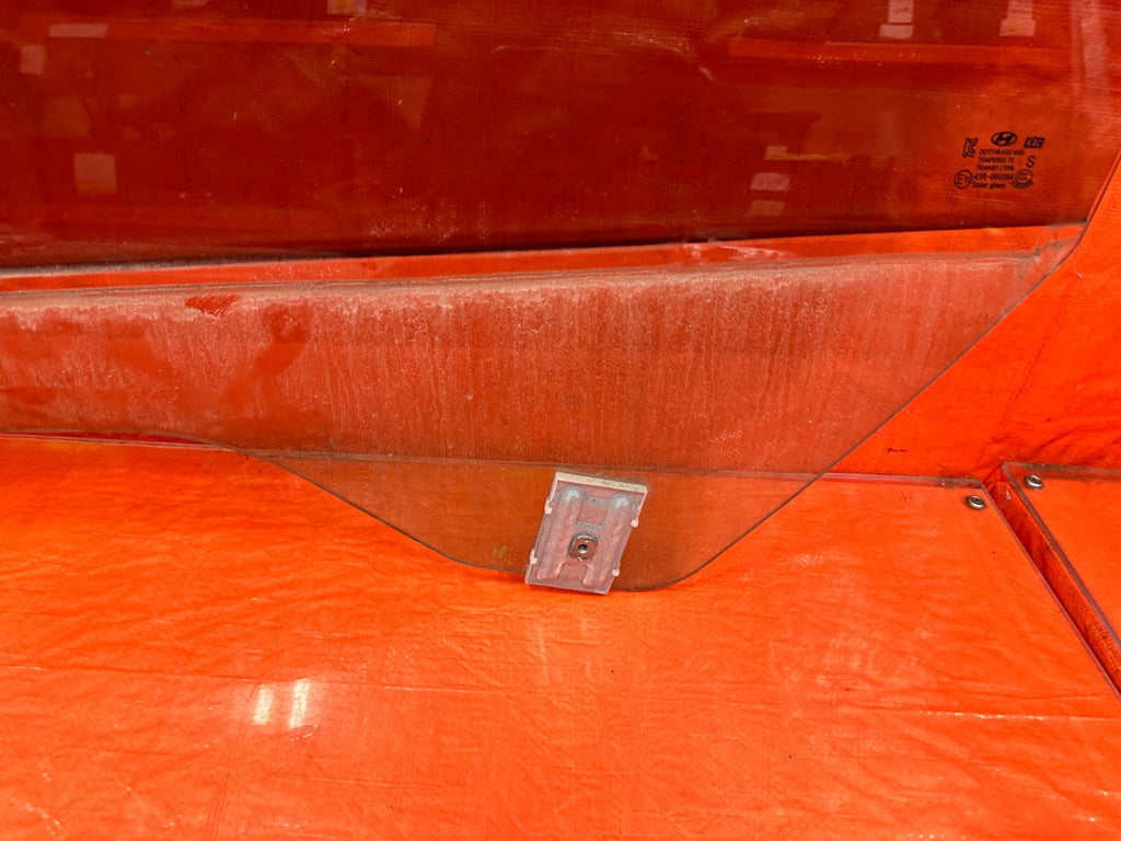 10 16 HYUNDAI GENESIS COUPE   DOOR GLASS WINDOW   DRIVER LEFT SIDE   OEM #3021