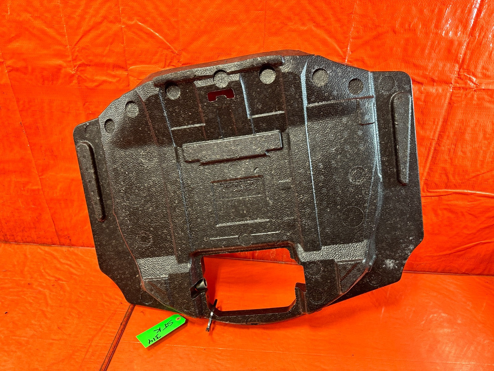 14 23 INFINITI Q50   SPARE TIRE TOOL KIT TRIM FOAM STYROFOAM   OEM #3148
