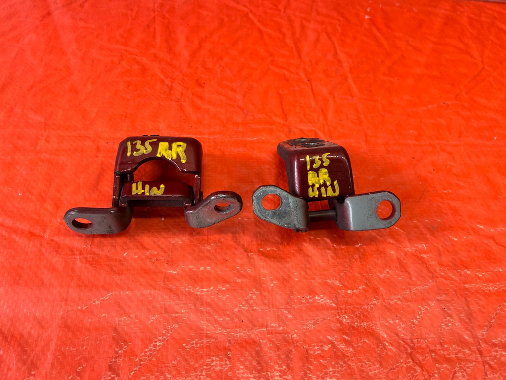 06 11 CIVIC 4D SEDAN   DOOR HINGE SET   UPPER & LOWER LEFT REAR SIDE OEM OE 1356