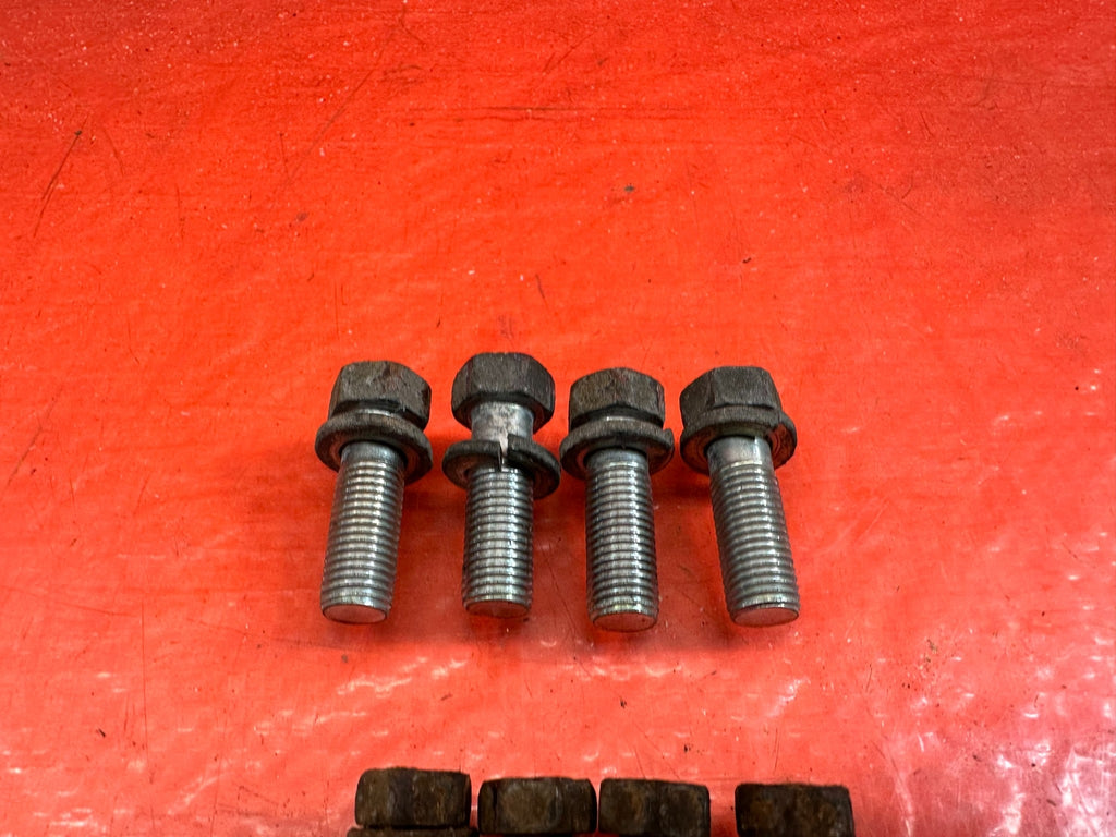 08 15 LANCER EVOLUTION X EVO 10   REAR SWAY STABILIZER BOLTS HARDWARE   OEM #2177