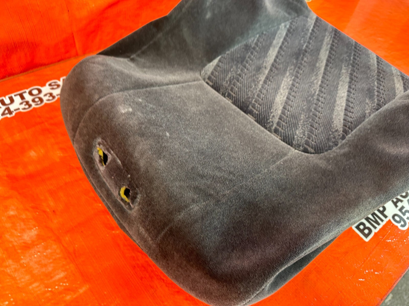97 98 HONDA PRELUDE PASSENGER RIGHT FRONT UPPER SEAT COVER SKIN CUSHION OEM 25911