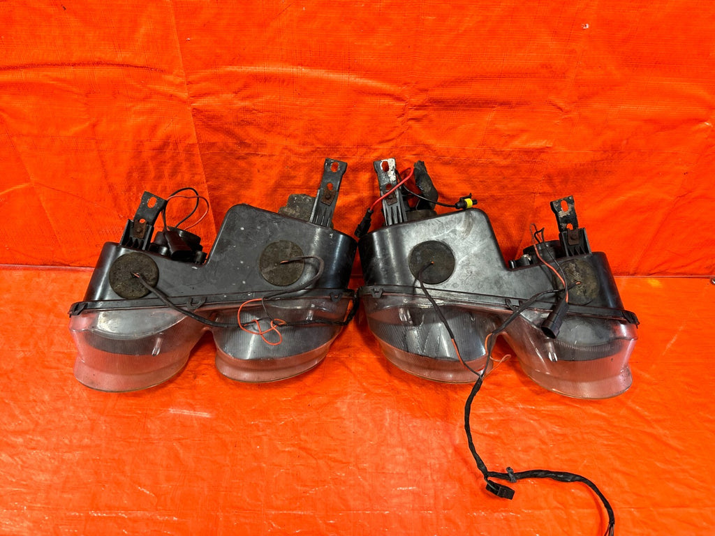 98 01 ACURA INTEGRA   AFTERMARKET ANGEL EYE HEADLIGHTS HEAD LAMPS LIGHTS #28112