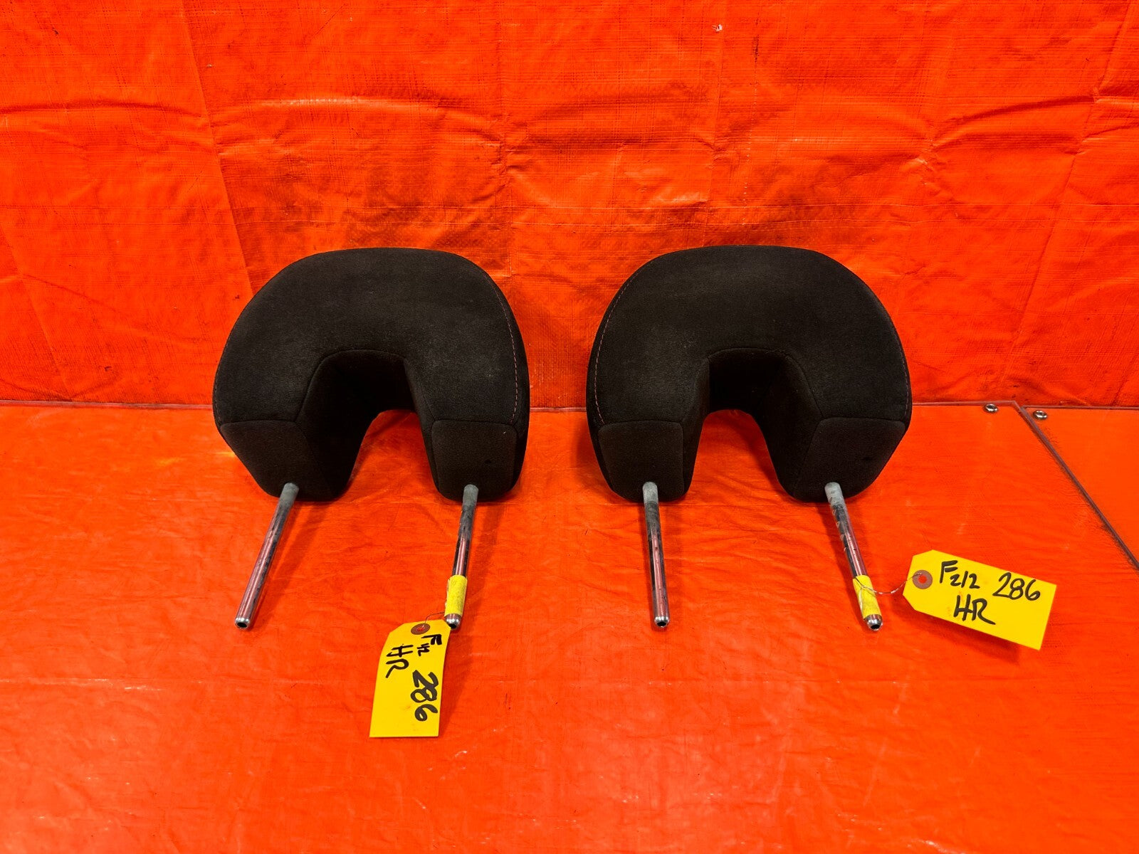 06 11 HONDA CIVIC SI   FRONT SEAT HEAD REST   LEFT & RIGHT   OEM FACTORY #2860
