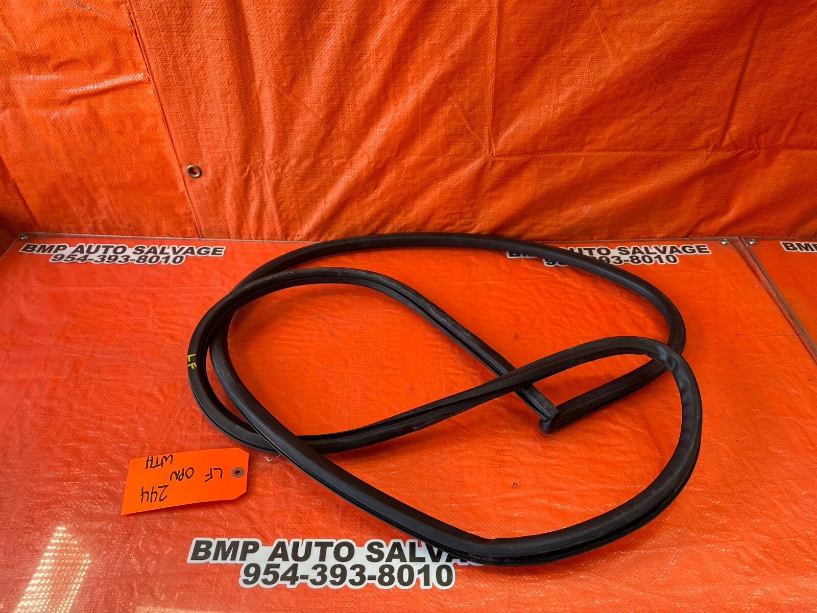 07 09 LEXUS ES350   CHASSIS TO DOOR OPEN TRIM GASKET DRIVER LEFT FRONT OEM #2440