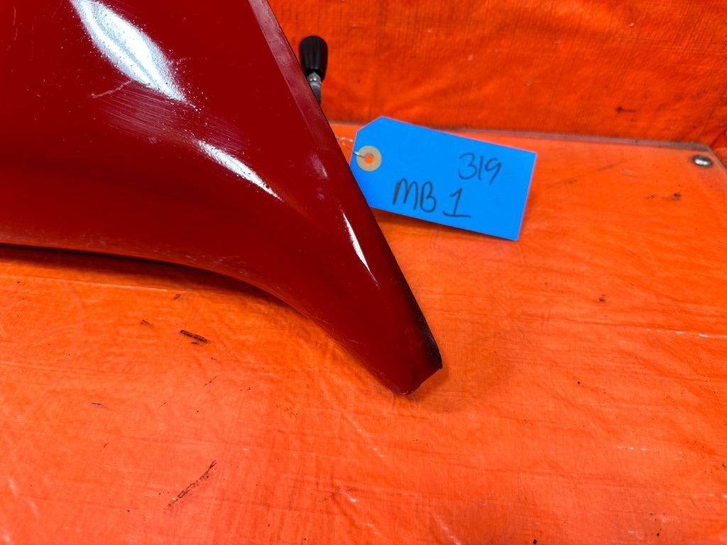 96 00 HONDA CIVIC COUPE   RIGHT   SIDE VIEW MIRROR   NON POWER   RED OEM #3192