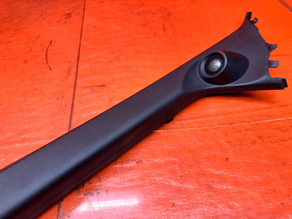 13 15 HONDA CIVIC SI 4D 2.4L LEFT DRIVER A PILLAR TRIM W/ TWEETER SPEAKER OEM 335