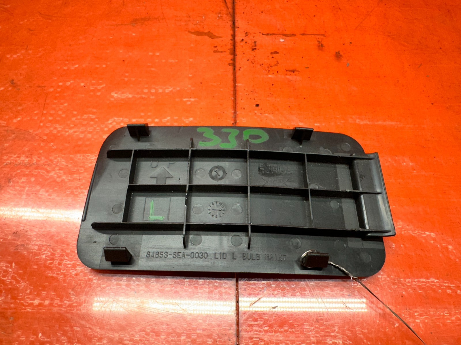 04 08 ACURA TSX 2.4L LEFT DRIVER TRUNK TAIL LIGHT TRIM OEM #3304