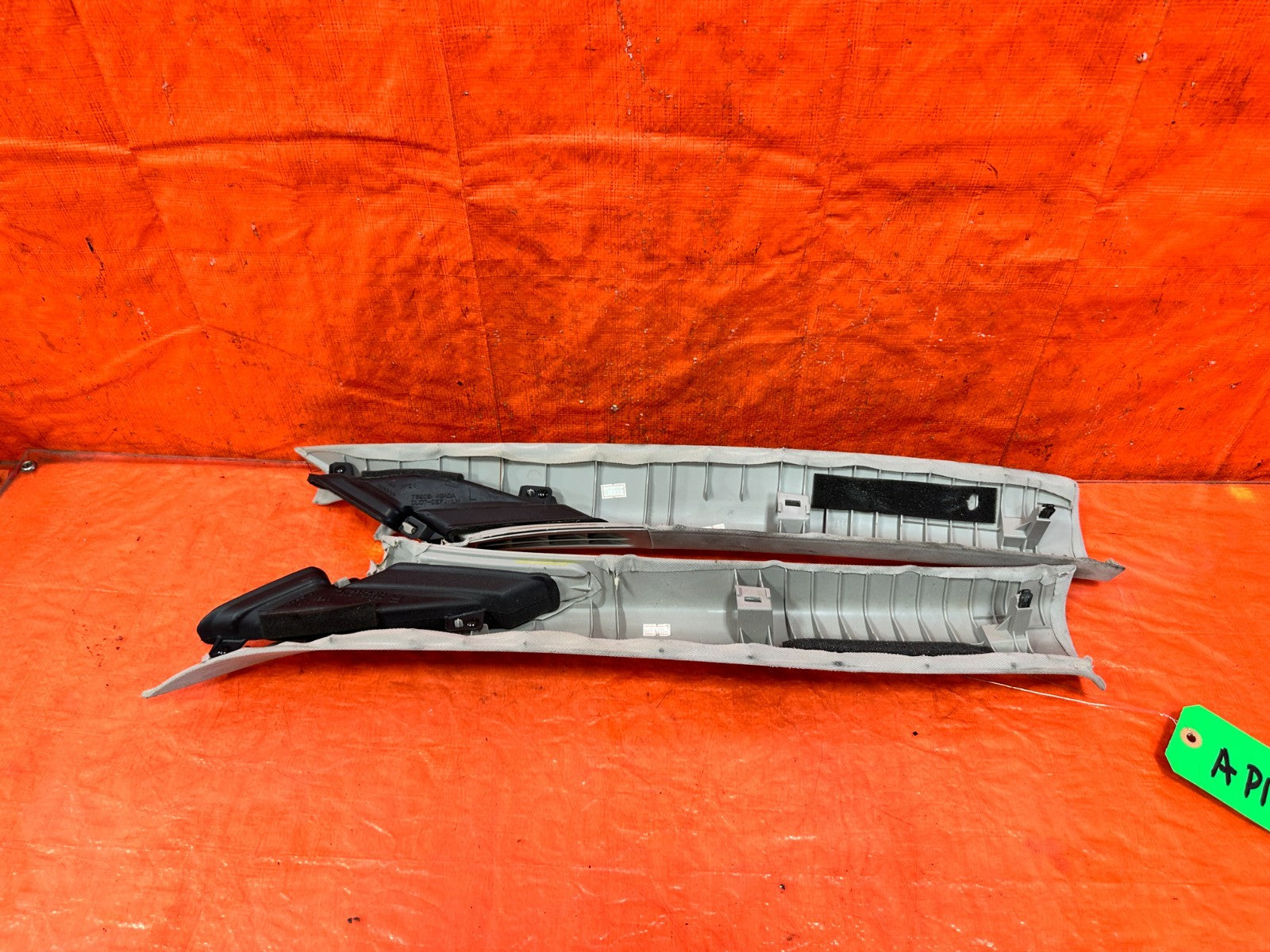 14 20 INFINITI Q50   DRIVER LEFT PASSENGER RIGHT A PILLARS A PILLAR TRIM OEM 3161