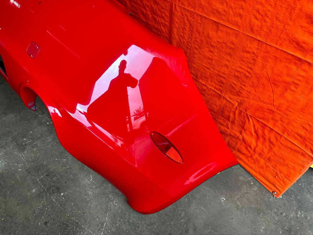 02 10 LEXUS SC430   REAR BUMPER COVER   RED COLOR   OEM FACTORY #2615